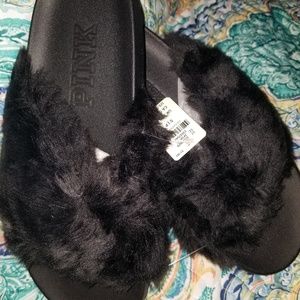 Pink Victoria Secrets Sandles